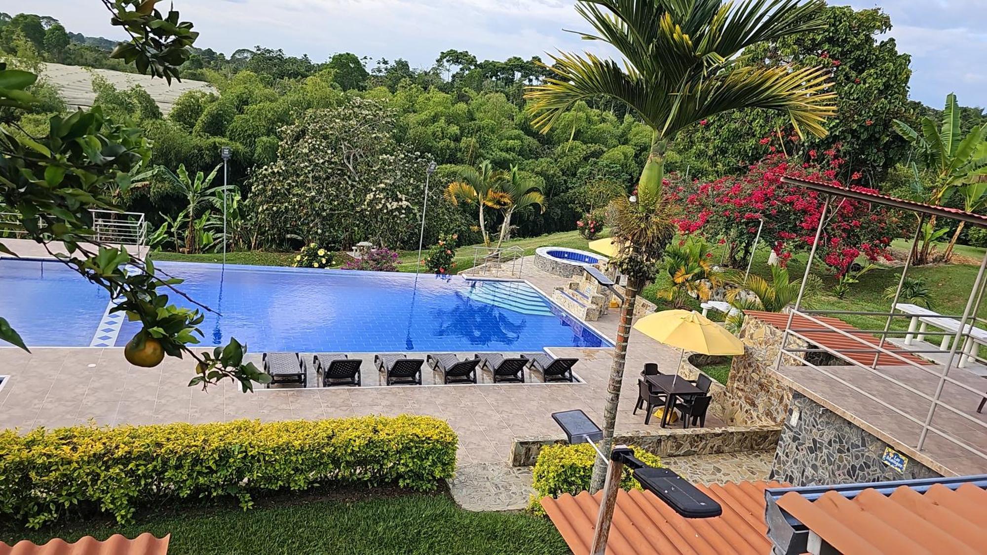 Hotel Campestre Los Mangos Quimbaya Exteriér fotografie